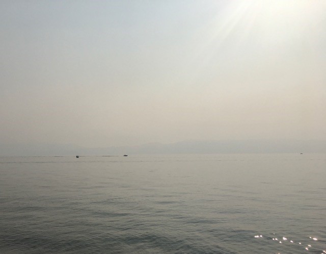 Smoke at Sugar Pine Point Smoke at Sugar Pine Point